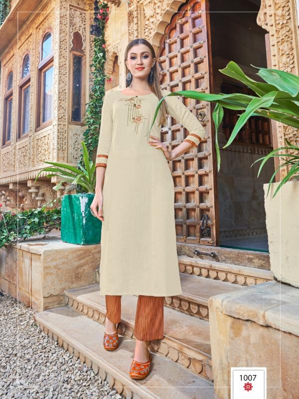 Rangkala-Senorita Rayon Kurti With Bottom Collection